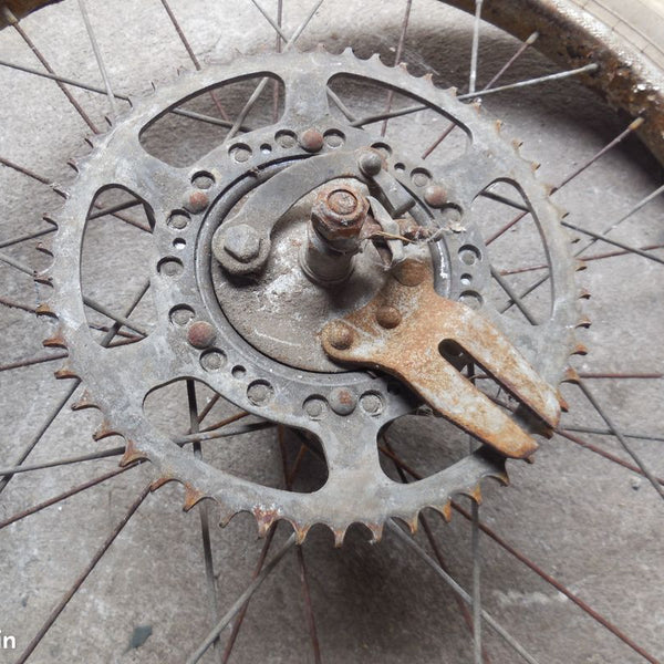 Ancienne jante cyclomoteur / vélomoteur / mobylette