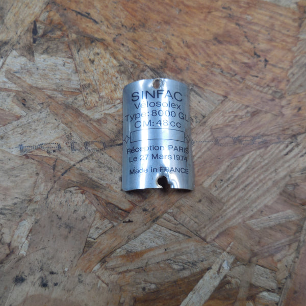 plaque mines solex  tenor