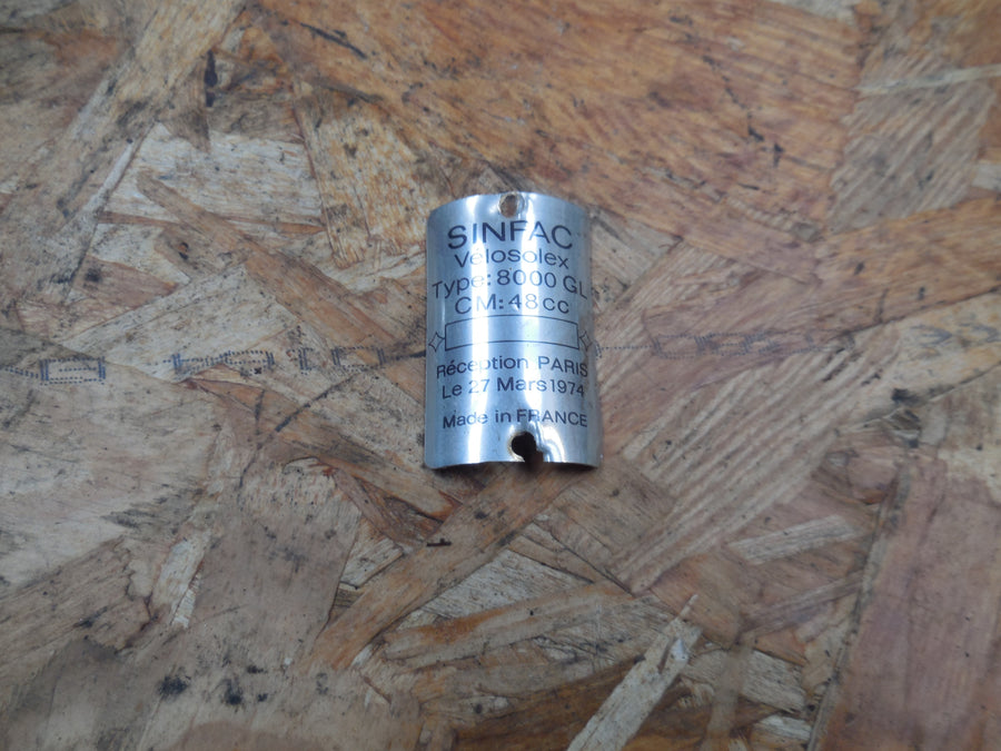 plaque mines solex  tenor