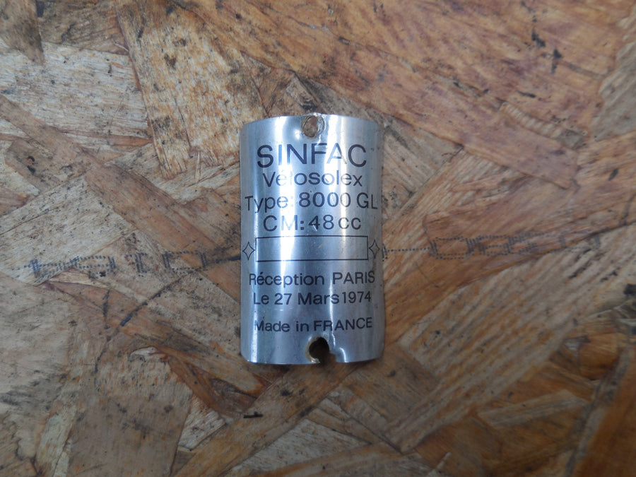 plaque mines solex  tenor