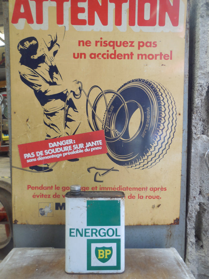 Bidon ancien ENERGOL BP