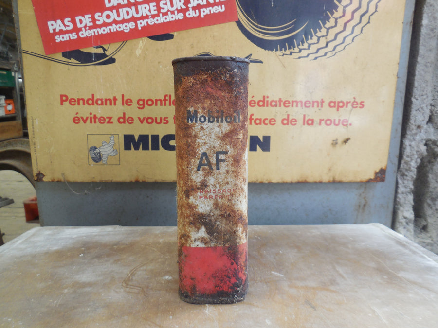 Bidon ancien Mobiloil