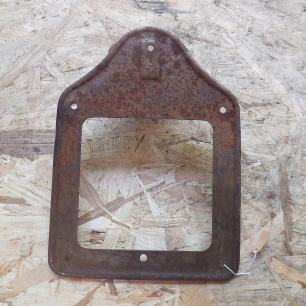 support de plaque  moto guzzi ZIGOLO