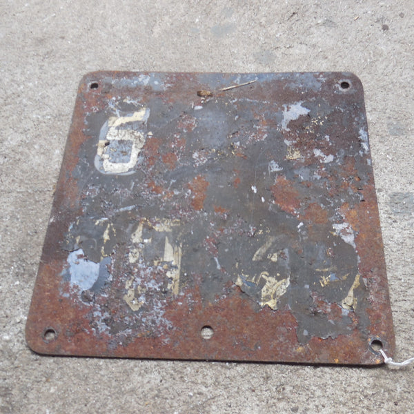 plaque  immatriculation  moto guzzi