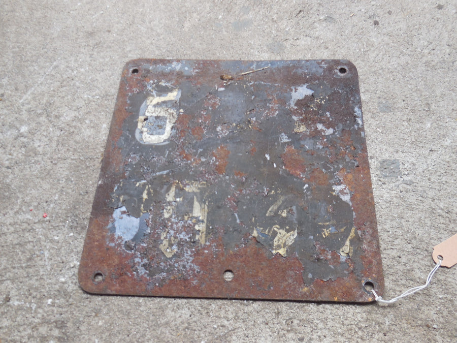 plaque  immatriculation  moto guzzi