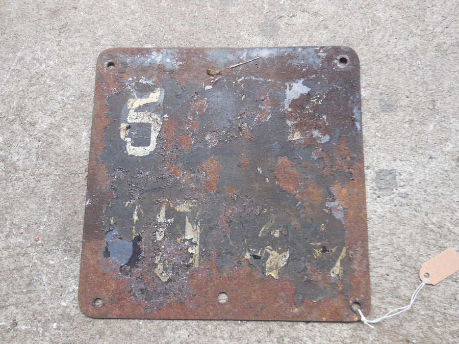 plaque  immatriculation  moto guzzi