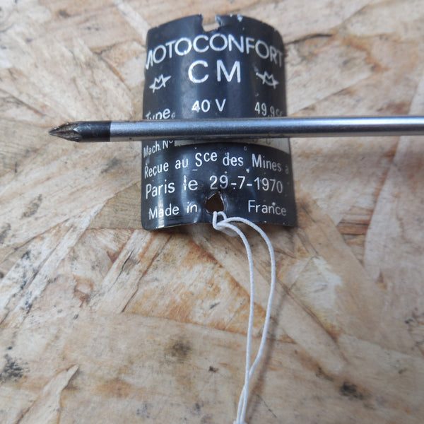 plaque mines motoconfort 40 V