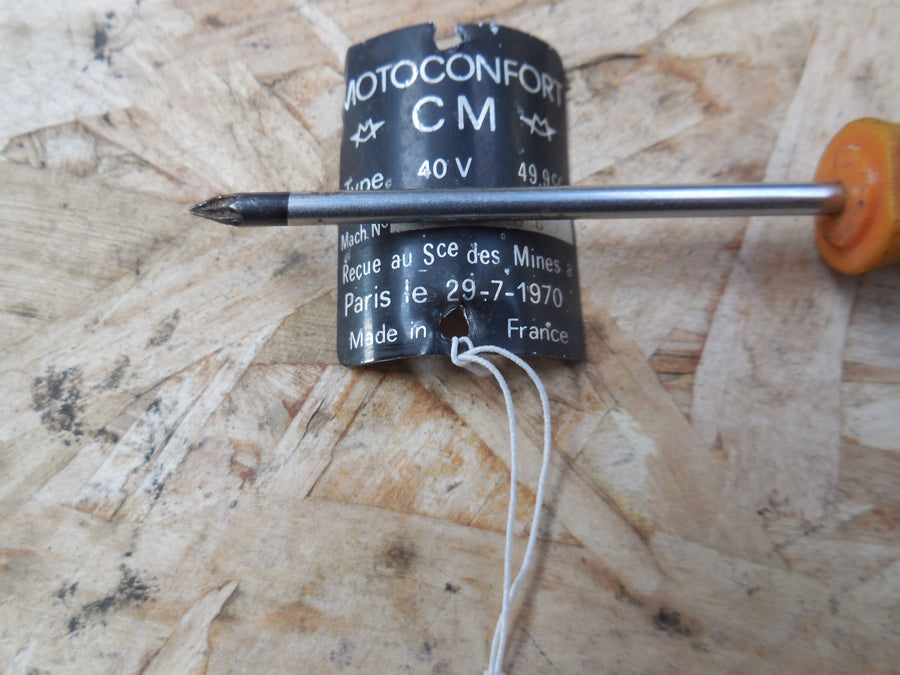 plaque mines motoconfort 40 V