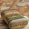 Ancienne boite en métal à biscuits Anglaise Ginger Wafers