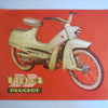 ancienne affiche publicitaire  104 Peugeot