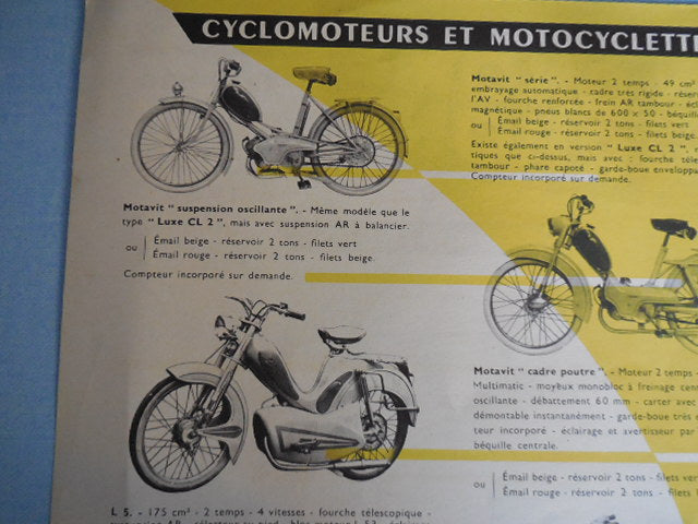 ancienne affiche publicitaire  GNOME RHONE