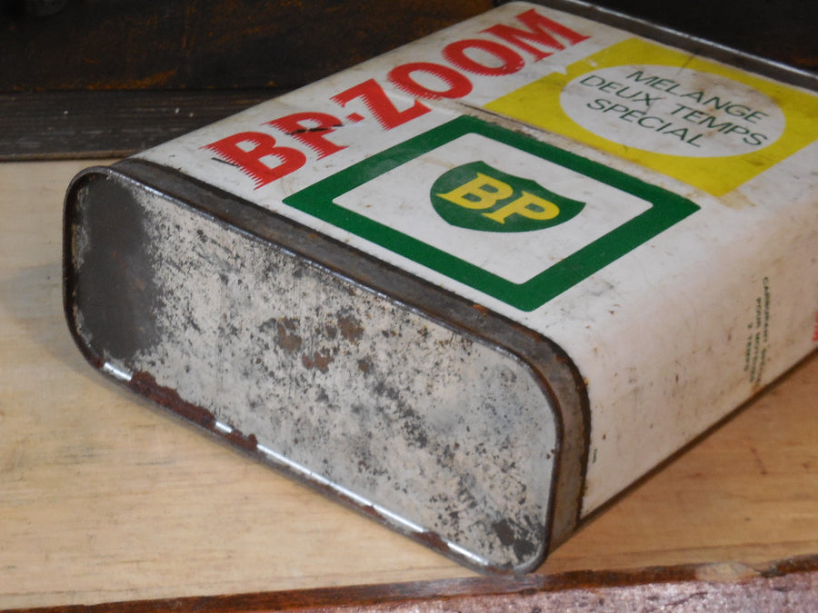 Ancien Bidon d'huile BP-ZOOM