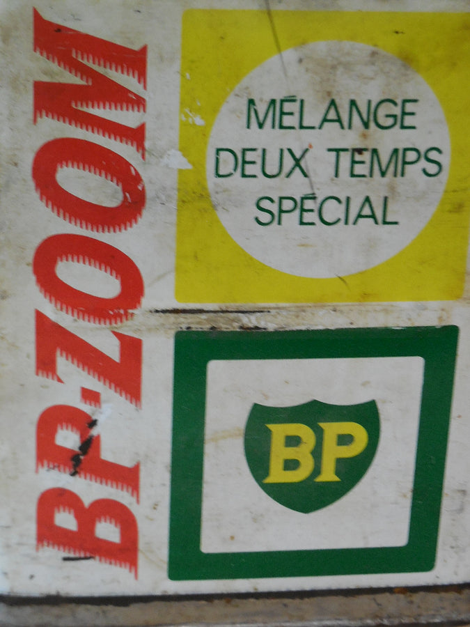 Ancien Bidon d'huile BP-ZOOM