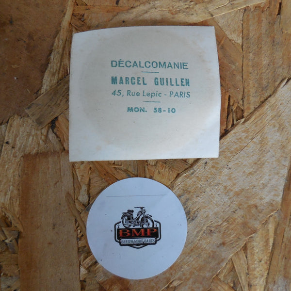 ancien décalcomanie