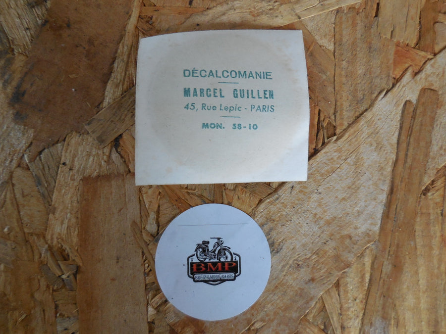 ancien décalcomanie