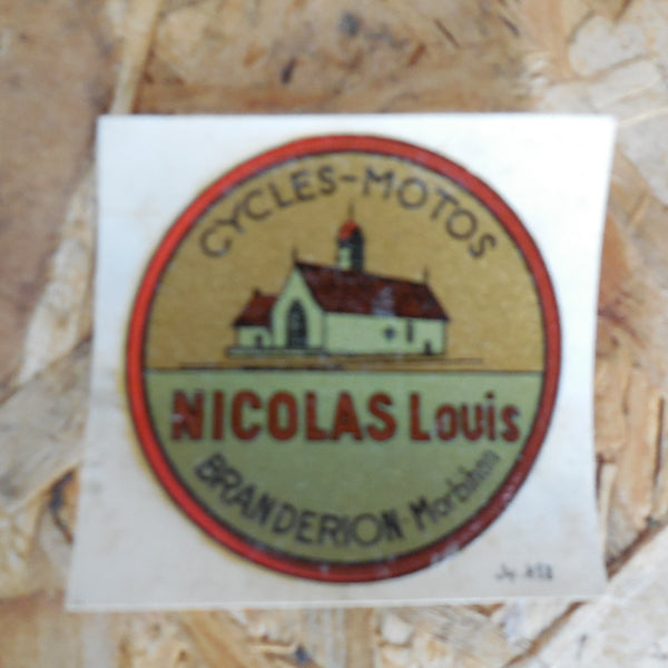ancien décalcomanie