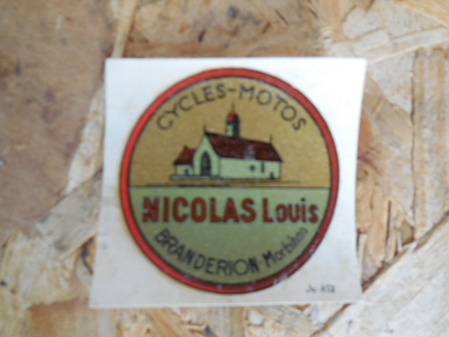 ancien décalcomanie