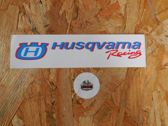 AUTOCOLLANT  HUSQVARNA RACING