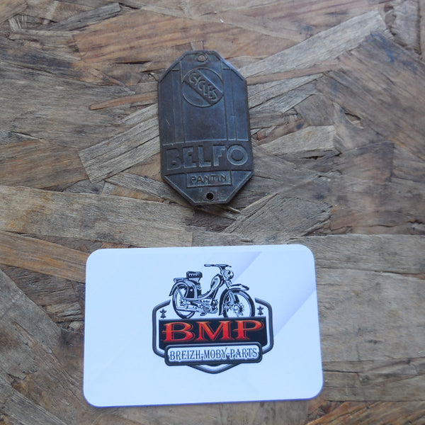 plaque cadre belfo