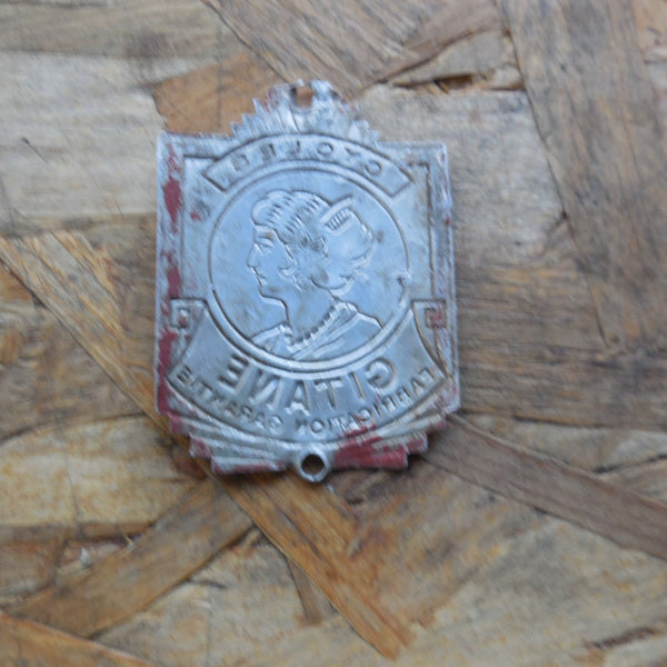 plaque cadre gitane