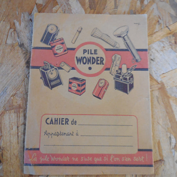 protège cahier  WONDER