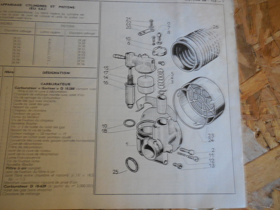 catalogue pièces détachées Peugeot