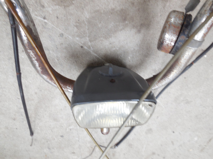 guidon complet  + phare  solex  5000