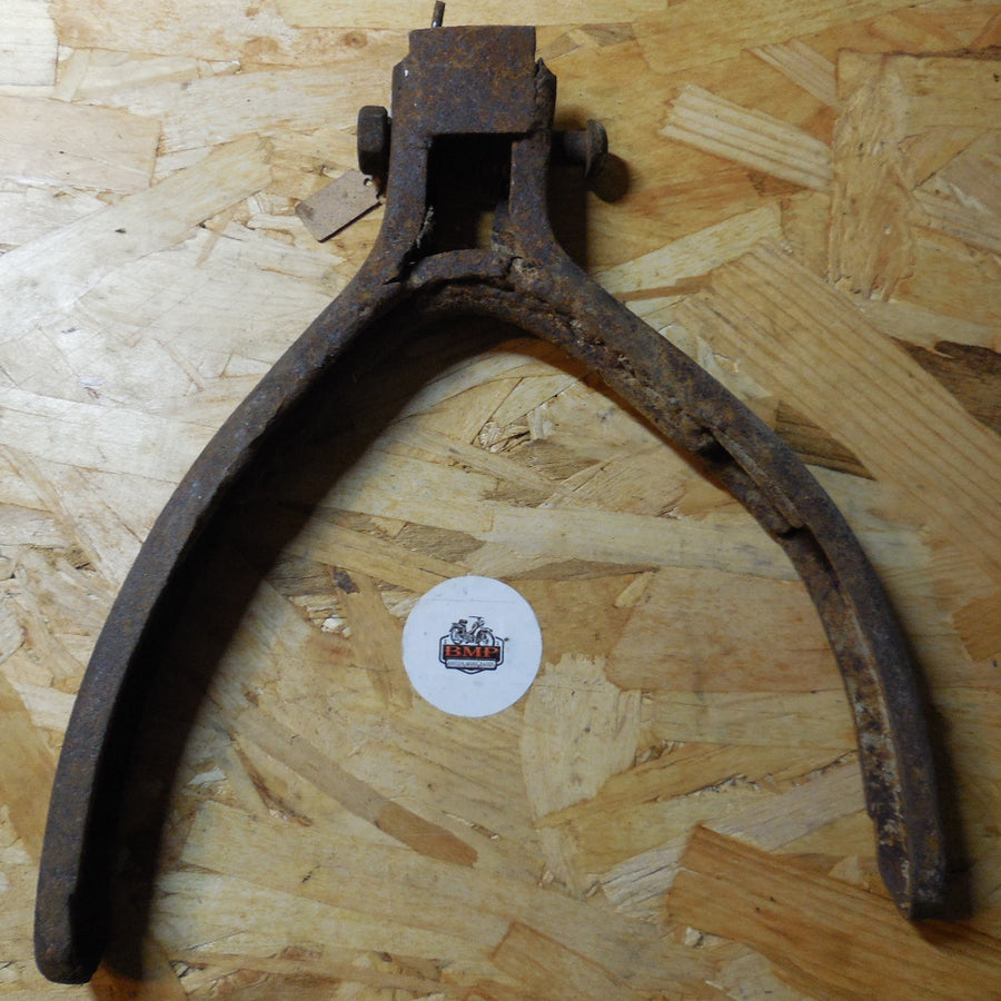 Béquille Latérale Vintage Japon - Alliage Argenté - Longueur 270 Mm - Modèle A30 - Accessoire Moto