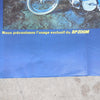 ancienne affiche  original peugeot 104