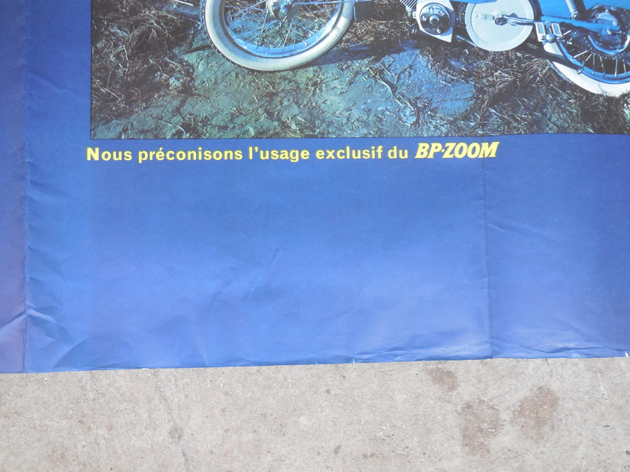 ancienne affiche  original peugeot 104
