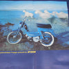 ancienne affiche  original peugeot 104