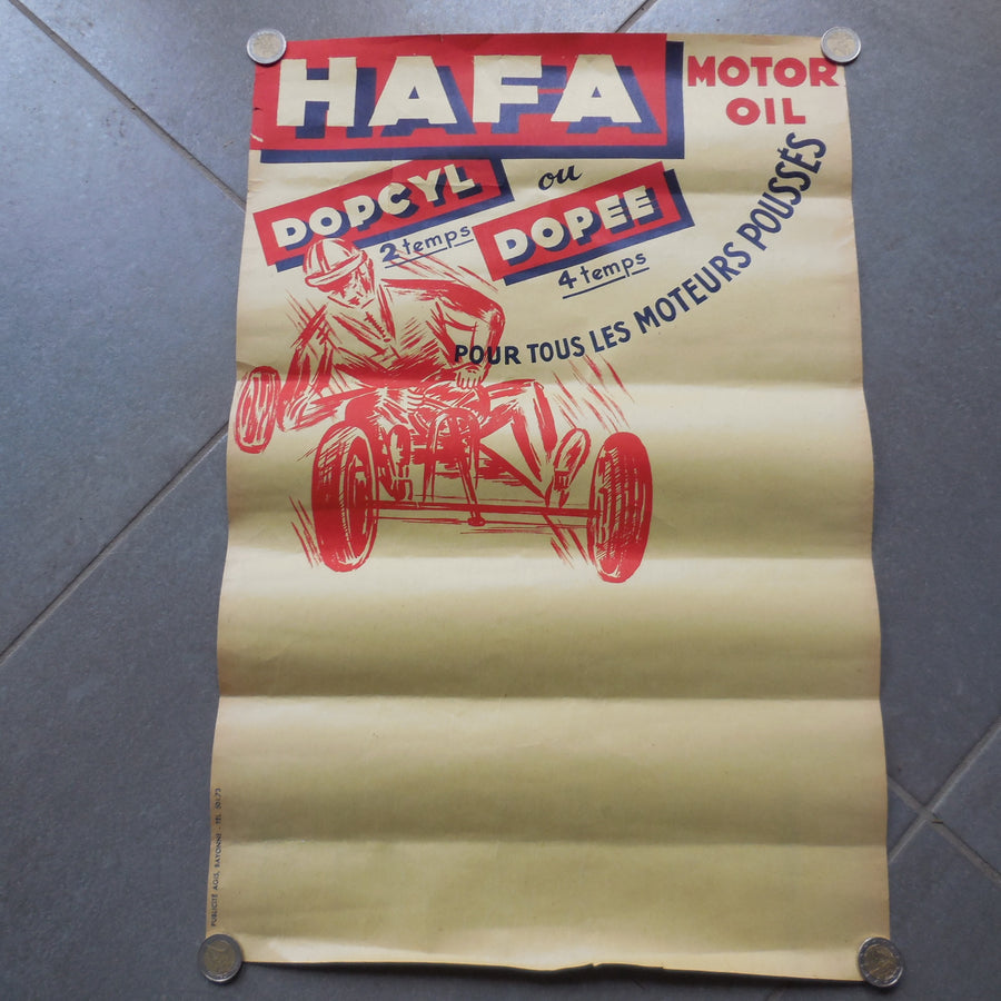 ancienne affiche HAFA