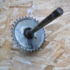 axe de pedalier mobylette