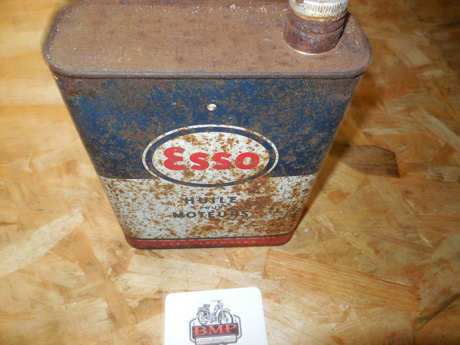 ANCIEN bidon d huile  ESSO