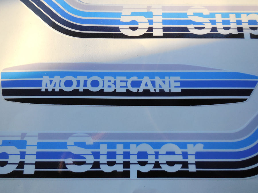 autocollant motobecane 51 super