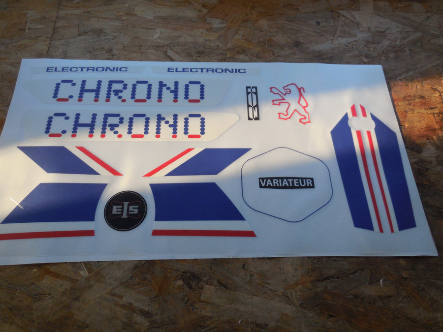 autocollant 103 peugeot  chrono