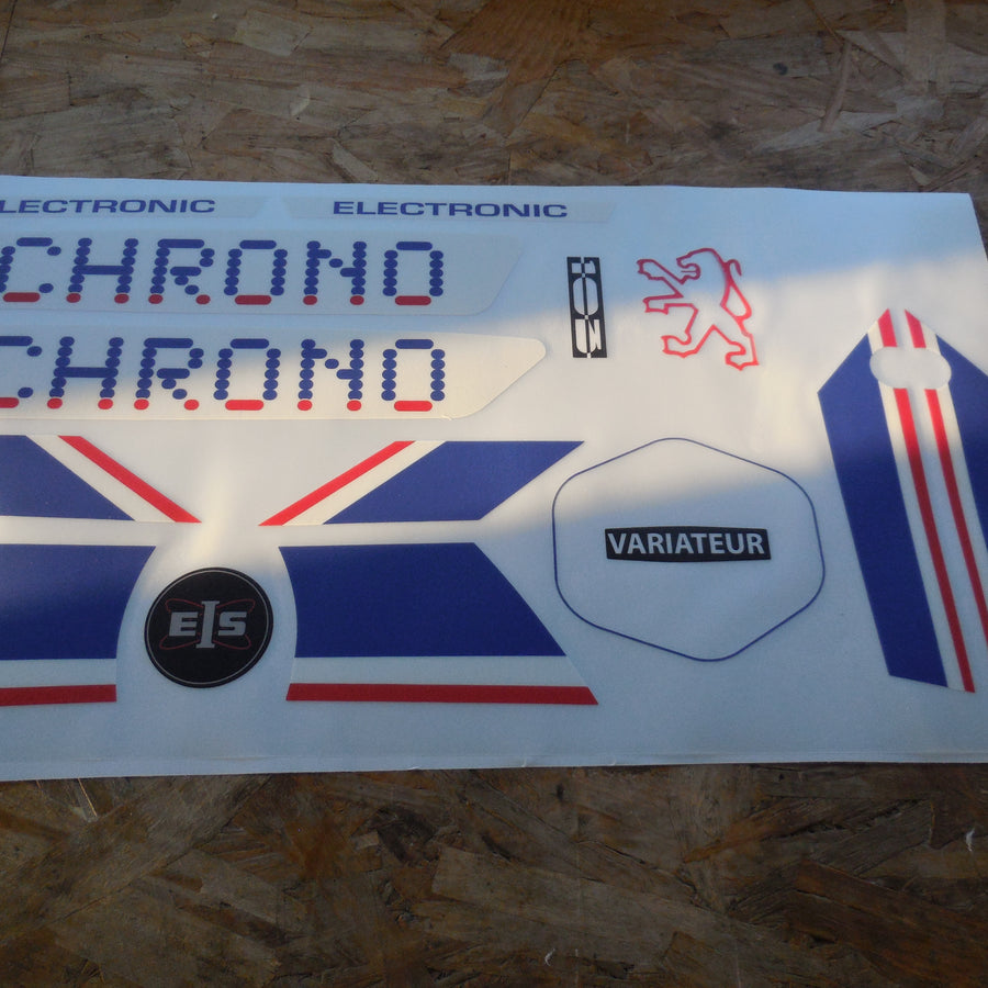 autocollant 103 peugeot  chrono