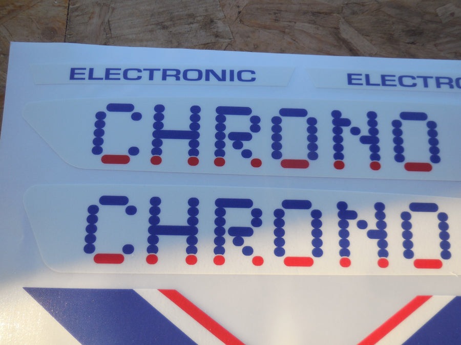 autocollant 103 peugeot  chrono