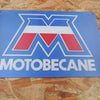 plaque  publicitaire motobécane