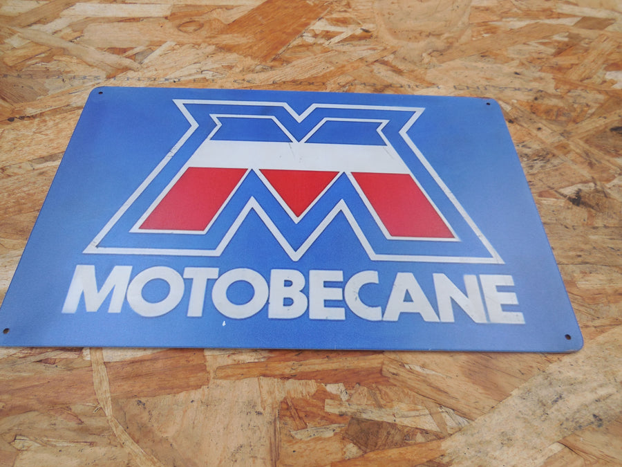 plaque  publicitaire motobécane