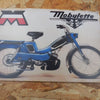 plaque publicitaire motobecane AV  88