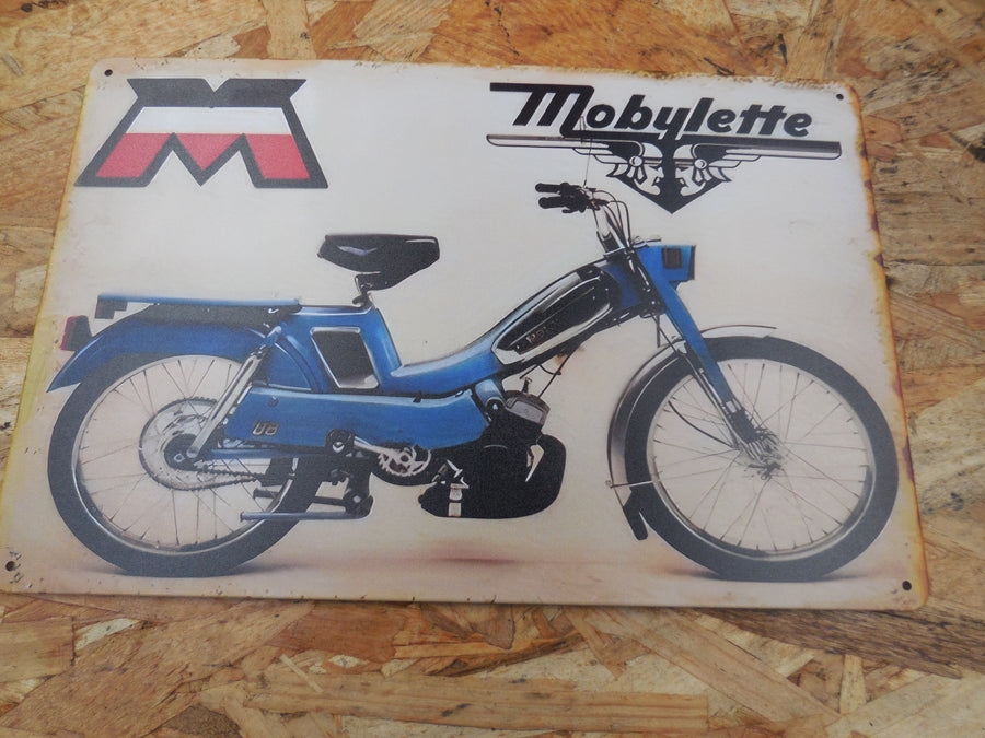 plaque publicitaire motobecane AV  88