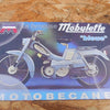 plaque publicitaire motobécane  la BLEUE