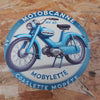 plaque  publicitaire  Av  60  motobécane