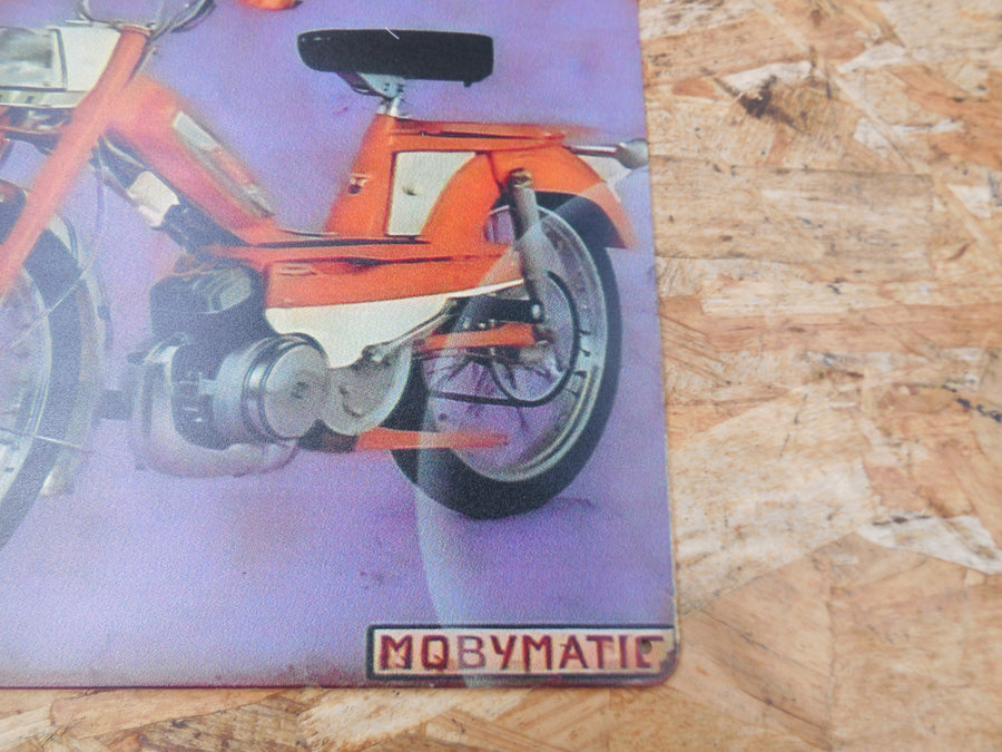 plaque publicitaire motobecane 50