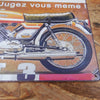 plaque  publicitaire motobecane LT 3