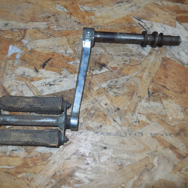 pédale / axe de pédalier solex