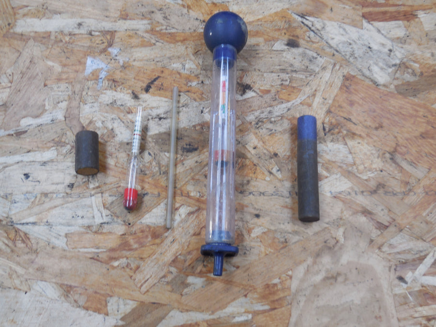 ancien pèse acide batterie