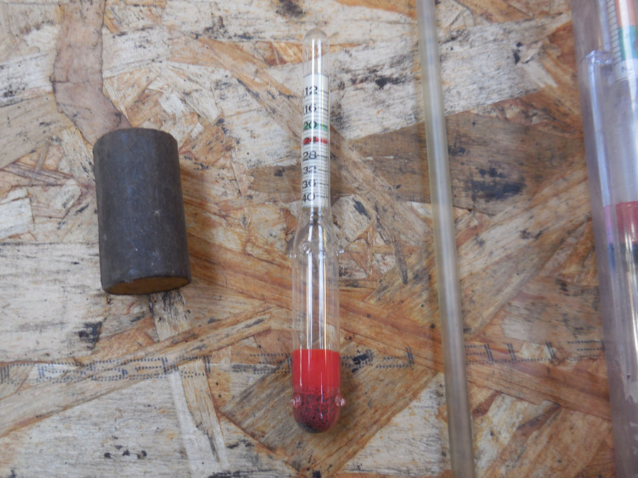 ancien pèse acide batterie