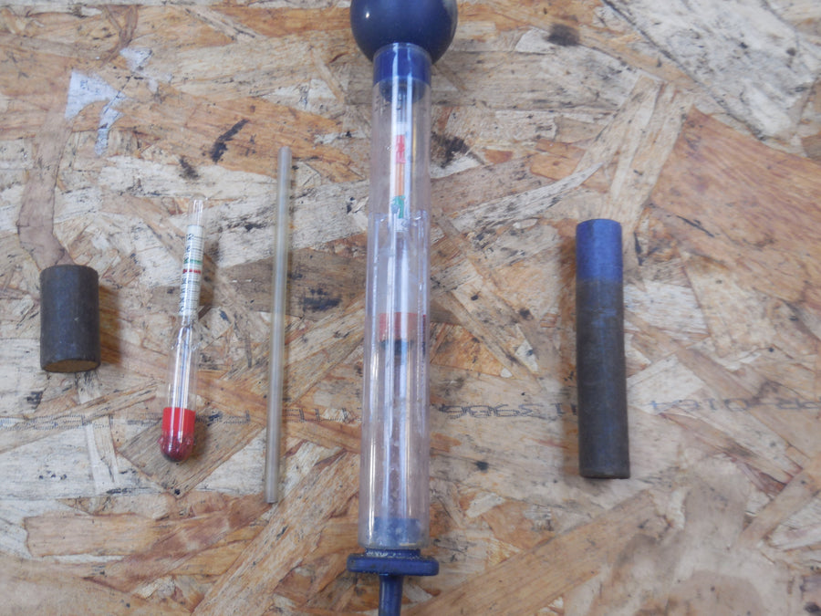 ancien pèse acide batterie